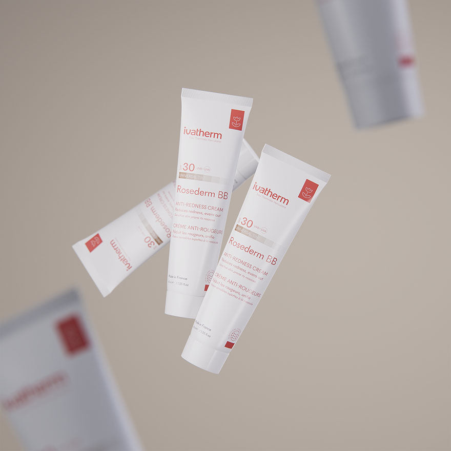 Ivatherm Rosederm Rosederm BB Cream SPF30 pentru piele cuperozică cu roșeață – Ivatherm