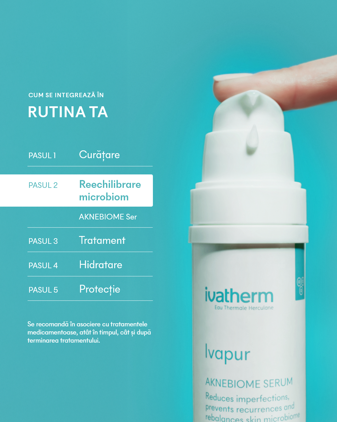 Ivapur Aknebiome Ser, 30 ml