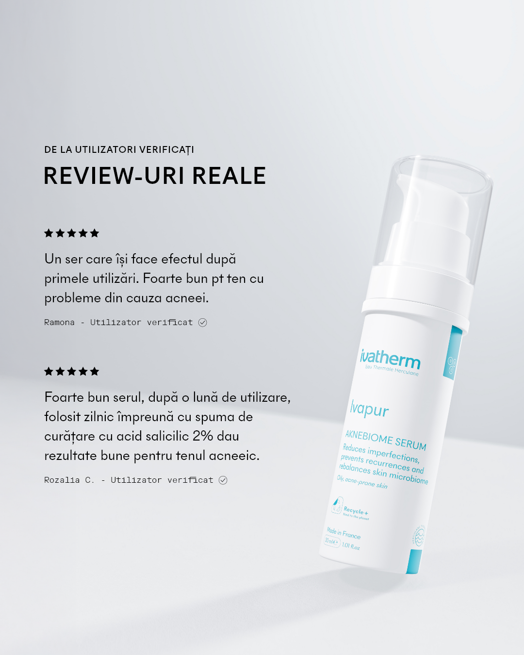 Ivapur Aknebiome Ser, 30 ml