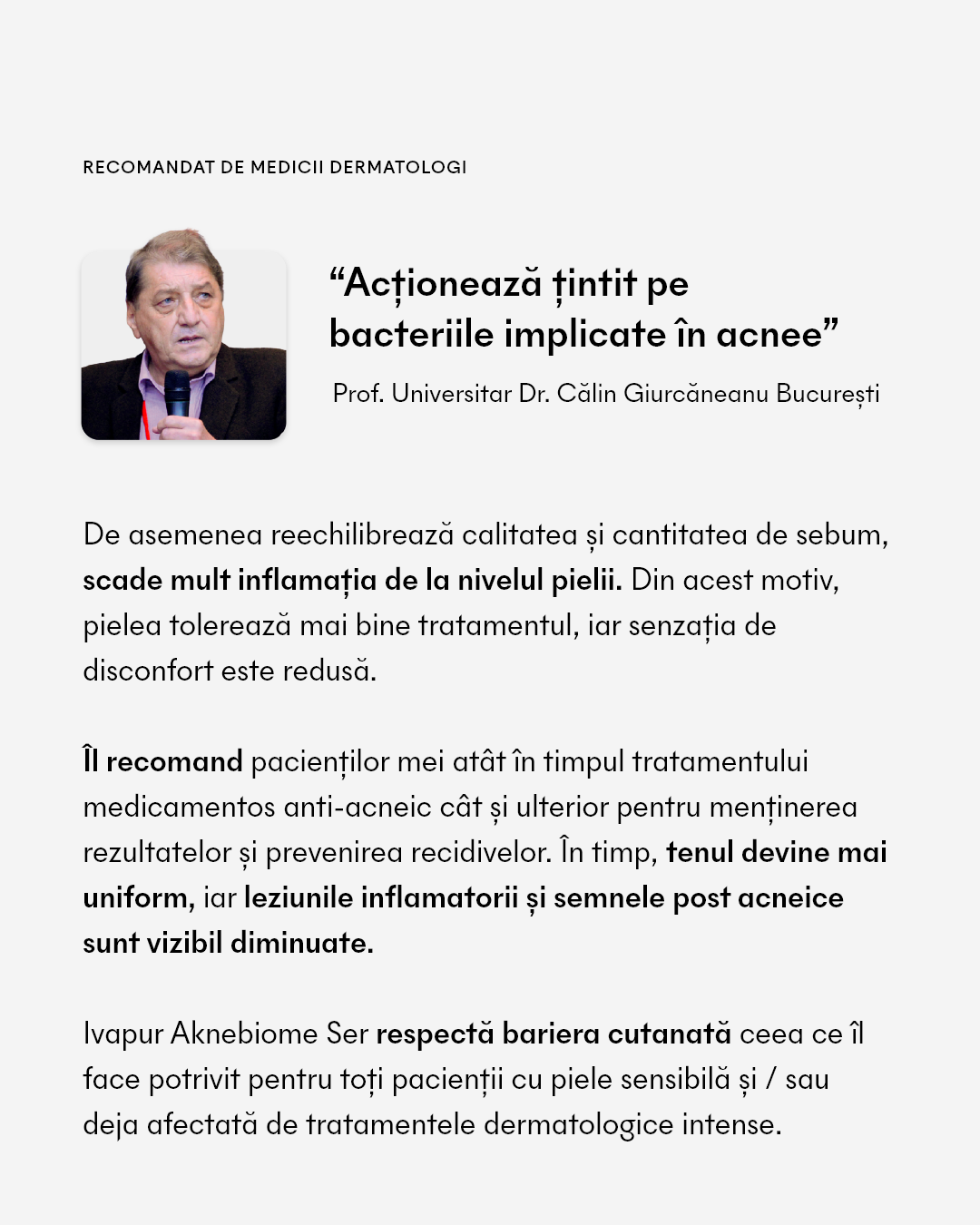 Ivapur Aknebiome Ser, 30 ml