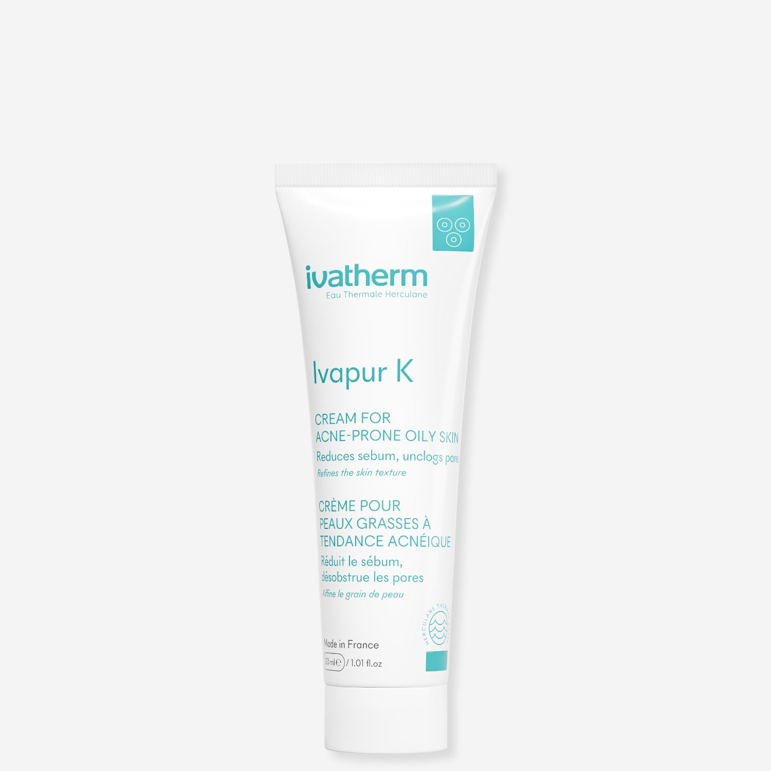 Ivapur K Crema pentru ten gras cu tendinta acneica | Ivatherm