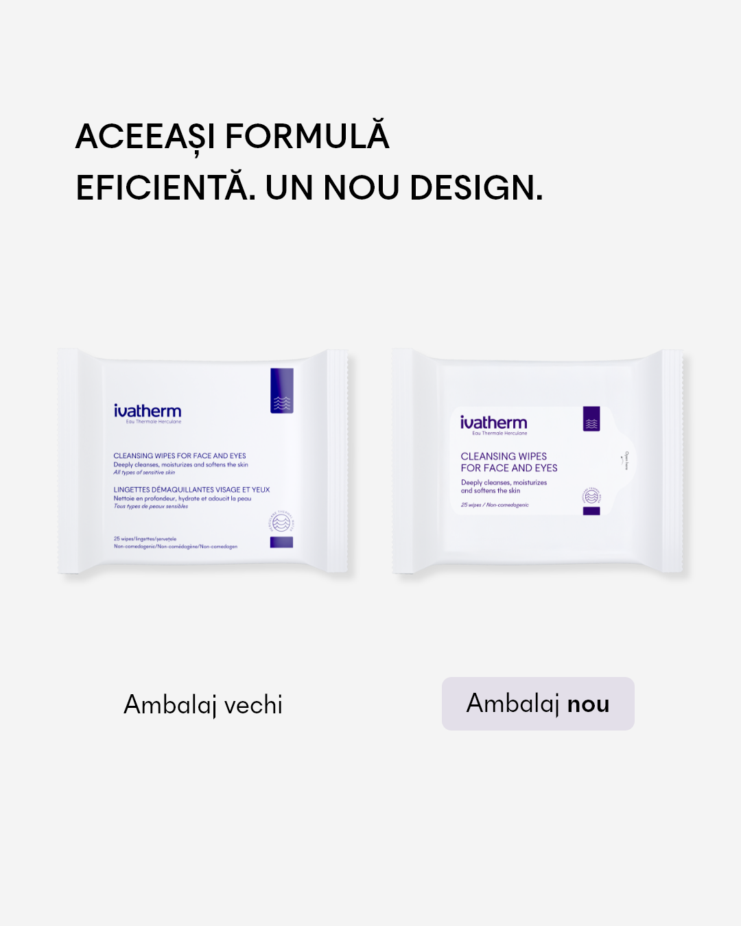 Șervețele Demachiante pentru față și ochi