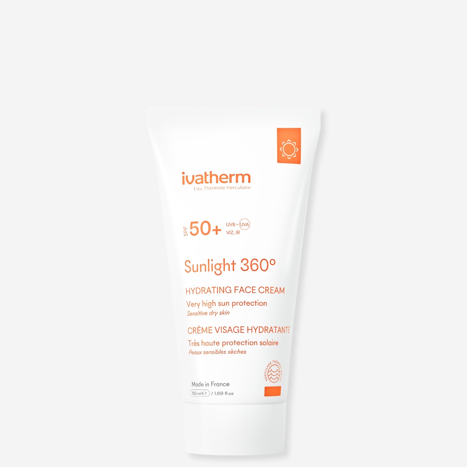 SUNLIGHT Crema hidratanta pentru fata SPF 50+ | Ivatherm
