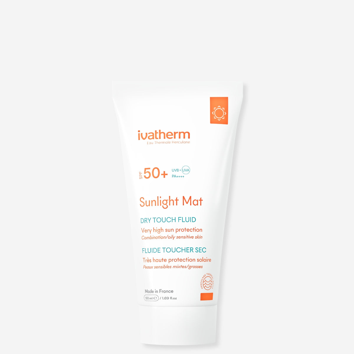 Sunlight Mat Dry Touch Fluid SPF50+ Protecție solară foarte ridicată