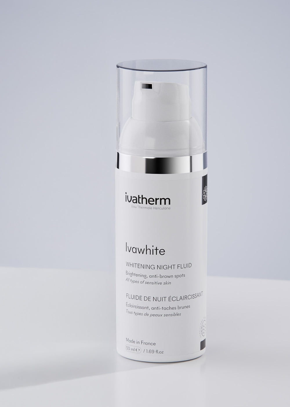 Pasul 3 – Ivawhite Fluid de noapte depigmentant cu Acid Glicolic 5,5% 